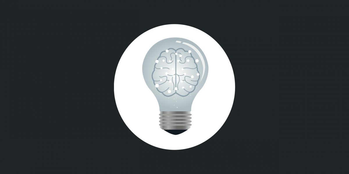 Brain lightbulb